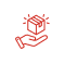 hand handling storage box icon