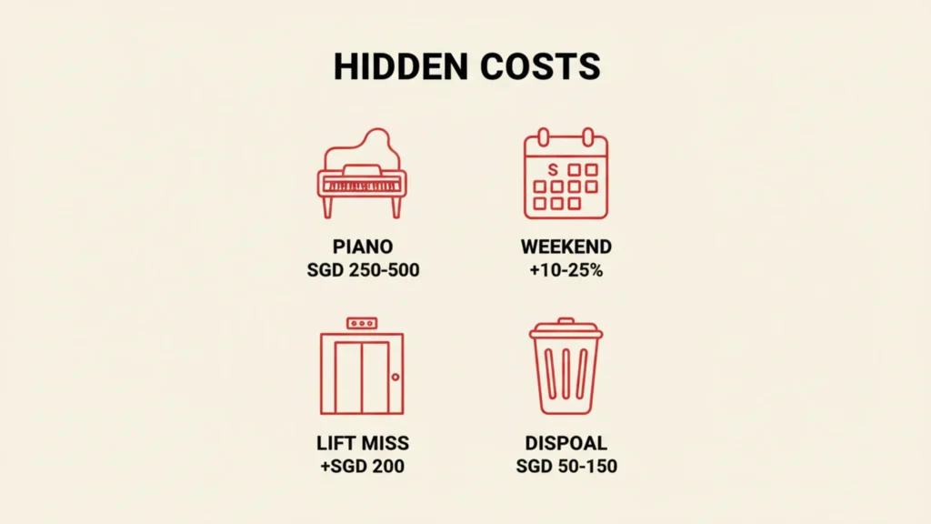 hidden cost : moving cost singapore